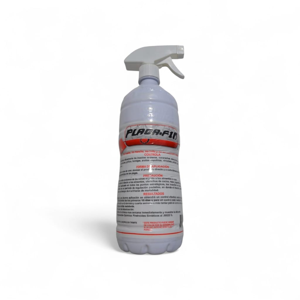Insecticida Para Chinches, Hormigas etc. No afecta mascotas, No huele. 976 ml.