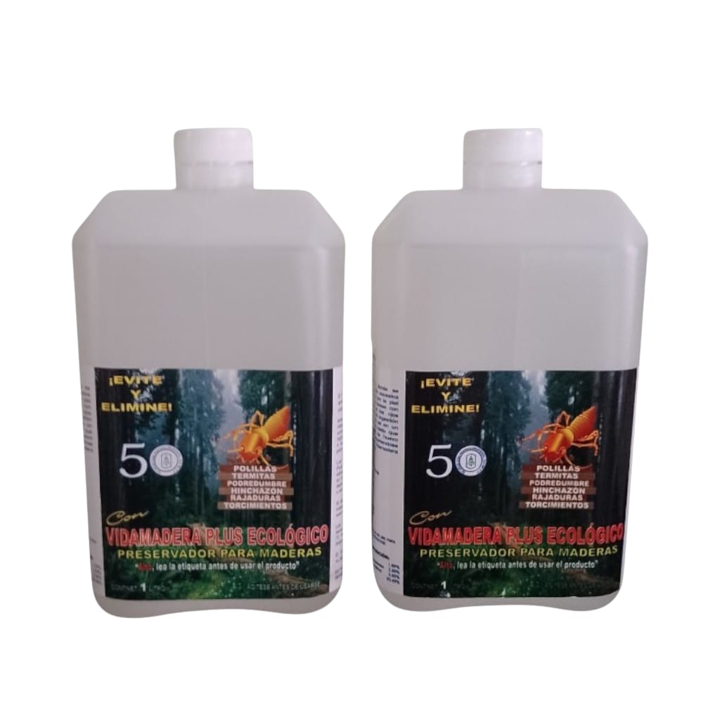 Vida Madera Ecologico Antipolilla, Antitermitas y Antihongos, 2 Litros - Image 4