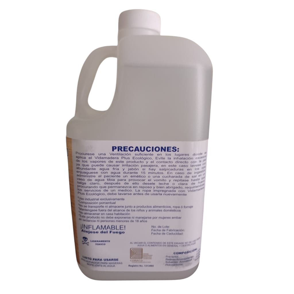 Vida Madera Ecologico Antipolilla, Antitermitas y Antihongos, 2 Litros - Image 3