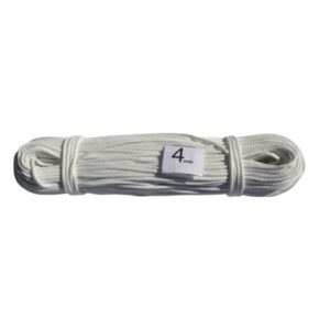 Piola Blanca Ferretera (cortinero) 4 Mm, 1 Kilo