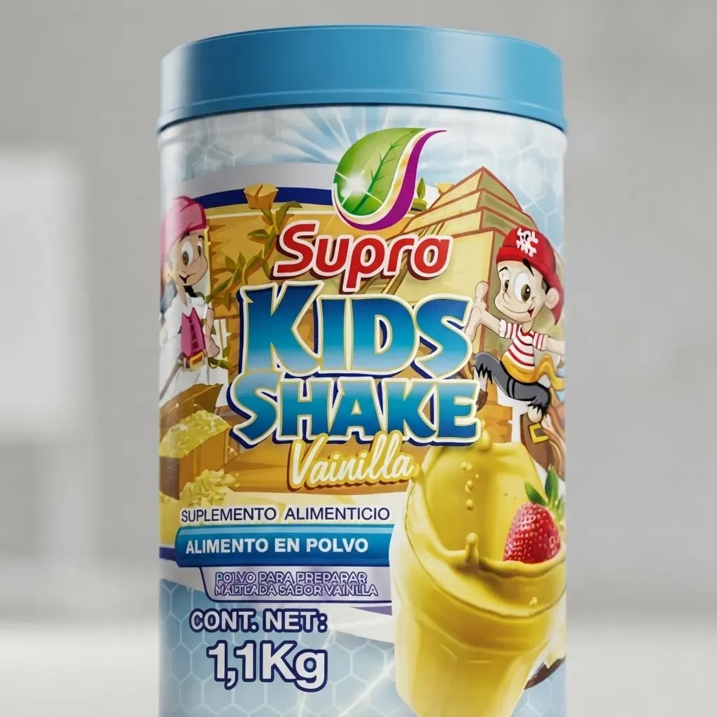 Kids Shake 1,1 kg Vainilla - Image 3