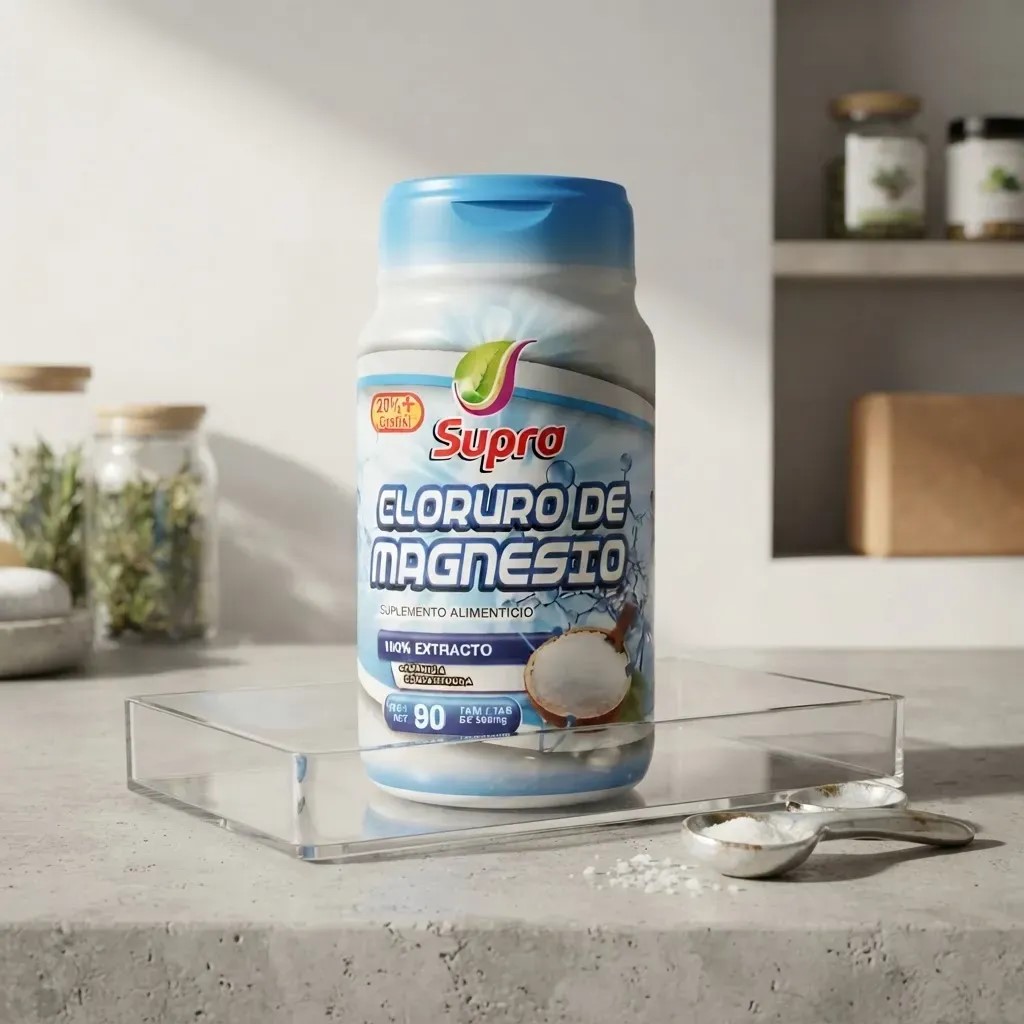 Cloruro de Magnesio para osteoporosis, 90 Tabletas - Image 2