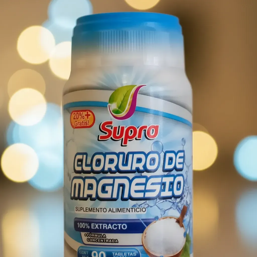 Cloruro de Magnesio para osteoporosis, 90 Tabletas - Image 4