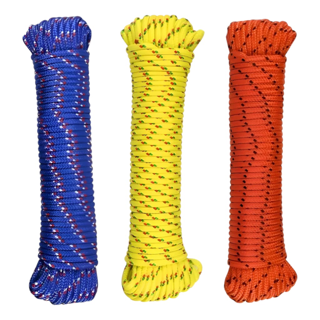 Piola O Cuerda Multicolor 3 mm, 1 Kg.