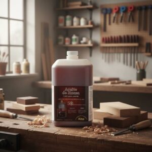Aceite De Linaza Hervido Para Embellecer y Proteger Maderas, 1 Litro