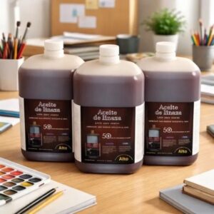 Aceite De Linaza Hervido Para Embellecer y Proteger Maderas, Set de 3 Litros