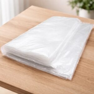Bolsa Transparente, Biodegradable,Gruesa, Calibre 600. 100x160 cm,1 kg.