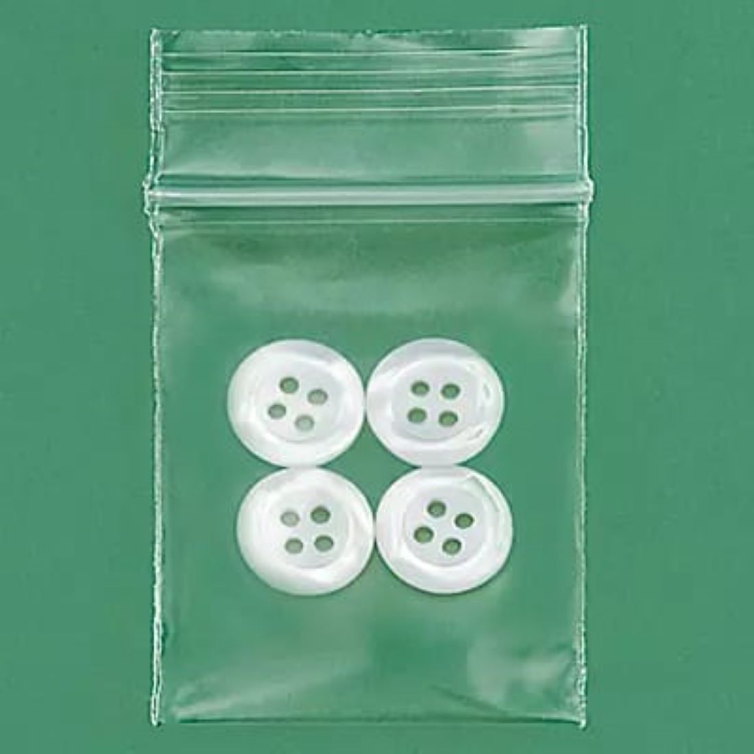Bolsa Mini Tipo Ziploc 2.5 x 2.5 cm Para Tornillos, Pastillas, Paq. 100 Bolsas - Image 8