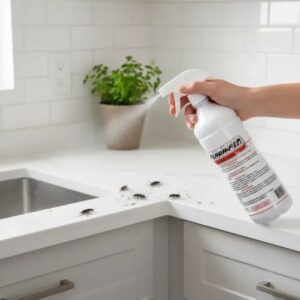 Insecticida Para Chinches, Hormigas etc. No afecta mascotas, No huele. 976 ml.